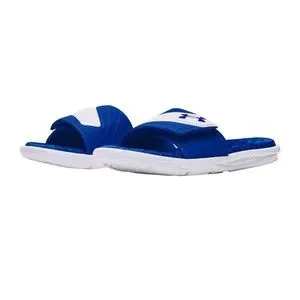 Under Armour Men\'s Mercenary XII Slides Royal Blue White Sandals Size 7 NWT Under Armour Unisex Mercenary Slides Mens Sandals Blue New  main image 4